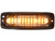 Ultra Thin Wide Angle 5 Inch Amber/Blue LED Strobe Light