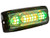 Ultra Thin Wide Angle 5 Inch Amber/Green LED Strobe Light