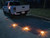 4 Inch Round Rechargeable Strobe/Flare Kit with 4 Flares And Charging Case
