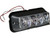 Raised 5 Inch Amber/Clear LED Strobe Light with 19 Flash Patterns