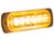 Thin 4.5 Inch Blue Horizontal LED Strobe Light