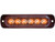 Red/Blue Dual Color Thin 4.5 Inch Wide LED Strobe Light