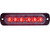 Amber/Red Dual Color Thin 4.5 Inch Wide LED Strobe Light