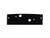 Black Mounting Bracket For 5.125 Inch Thin Mount Surface Mount Strobe Light
