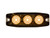 Ultra Thin 3.5 Inch Amber LED Strobe Light