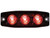 Ultra Thin 3.5 Inch Red LED Strobe Light