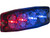 Ultra Thin 4.5 Inch Red/Blue LED Strobe Light