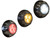 Clear Surface/Recess Mount Round LED Strobe Light