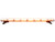 49 Inch Modular Light Bar (4 Amber Modules, 4 Clear)