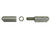Aluminum Weld-On Bullet Hinge with Stainless Pin and Bushing - 0.77 x 3.94 Inch
