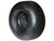 Round Rubber Bumper - 2-1/2 Diameter x 1 Inch High - Black