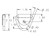 1/4 Inch Forged Rope Ring With 1-Hole Integral Mounting Bracket Zinc Plated