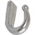 Aluminum Weld-On Tarp Hook, 3-1/4 Inch Length