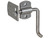 Zinc Corner Security Latch Set