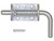 1/2 Inch Zinc Plated Spring Latch Assembly with Keeper