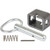 5/8 Inch Weld-On Spring Latch Assembly-Plain Tube - 2.53 x 4.68 Inch-Unassembled