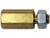 Brass Battery Bolt Adapters Top Terminal 5/16-18 With Nut