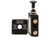 4-Way 2-Position Manual Air Valve With Five 1/8 Inch NPT Ports