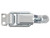 Padlock Eye Pull-Down Catch with Striker - Zinc Plated