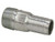 Un-Plated Combination Nipple 1 Inch NPT x 1-1/4 Inch Hose Barb