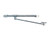 Door Check and Hold Back with 11 Inch Arm/13 Inch Slide Rod/30 Pound Spring