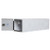24x24x96 Inch White Steel Straight Side Tunnel Truck Tool Box with Shelf