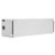 24x24x96 Inch White Steel Straight Side Tunnel Truck Tool Box with Shelf