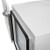 24x24x96 Inch White Steel Straight Side Tunnel Truck Tool Box with Shelf