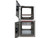 46x24x82 Inch Flat Floor Diamond Tread Aluminum Backpack Truck Box
