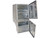 55x24x82 Inch Offset Floor Diamond Tread Aluminum Backpack Truck Box - 9.1 Inch Offset