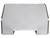 65x24x82 Inch Offset Floor White Steel Backpack Truck Box - 13.3 Inch Offset