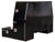 85x55x48 Inch Black Steel L-Pack Backpack Truck Box - 8.5 Inch Offset