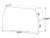 59x24x85 Inch Flat Floor White Steel Backpack Truck Box