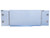 White Steel Straight Side Backpack Truck Box - T-Handle Latch