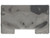 57x24x96 Inch Straight Side Diamond Tread Aluminum Backpack Truck Tool Box - 9x42 Inch Offset Floor