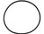 SAM 4-3/4 Inch O-Ring similar to Meyer OEM: 15687