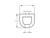 Extruded Rubber D-Shaped Bumper with 2 Holes - 4 x 3-3/4 x 6 Inch Long