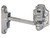 Heavy-Duty Aluminum Door Hold Back - 4 Inch Hook and Keeper