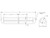 Steel Weld-On Bullet Hinge with Brass Pin/Bushing/Grease Fitting .98 x 5.91 Inch