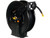 1/2 Inch Diameter x 50 Foot Long Black Hose with Black Steel Reel
