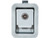 Rust Resistant Steel Junior Single Point Locking Paddle Latch - Weld-On