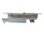 Stainless Steel Single Point Locking Paddle Latch - Thru-Hole Mount