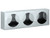 Triple Round Light Box Stainless Steel