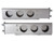 30 Inch Stainless Steel Light Boxes with Mudflap Mounts - Complete Kit (Includes Driver and Passenger Side Boxes)