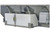 SaltDogg 12 VDC Pre-Wet Kit With Two 55-Gallon Poly V-Box Mount Reservoirs