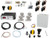 SaltDogg 12 VDC Pre-Wet Kit With One 30-Gallon Poly V-Box Mount Reservoirs for 1400 Series Spreaders