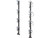 4-Position Channel Style Lockable Trimmer Rack for Open Landscape Trailers
