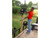 Vertical Hand Tool Rack for Open Landscape Trailers