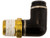 Brass/Poly DOT Push-In Swivel Male Elbow 1/4 Inch Tube OD x 1/8 Inch Pipe Thread