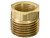 Brass Reducer Bushing - 1/2 to 3/8 Inch